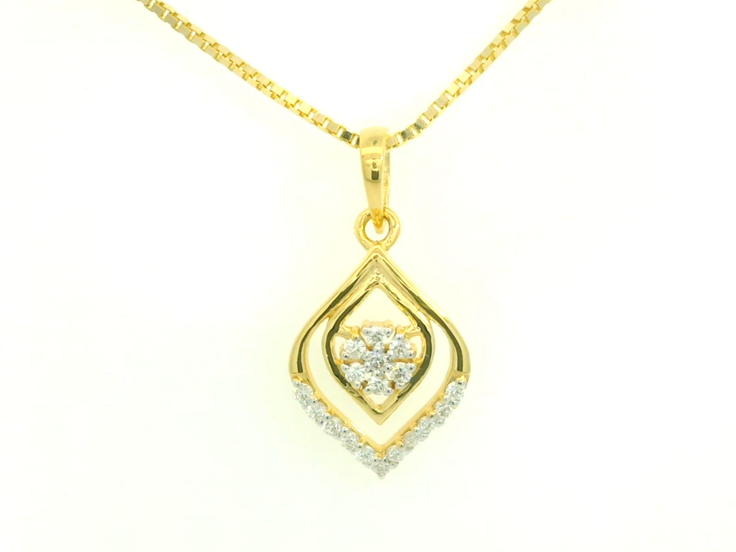 Elegant Diamond Pendant