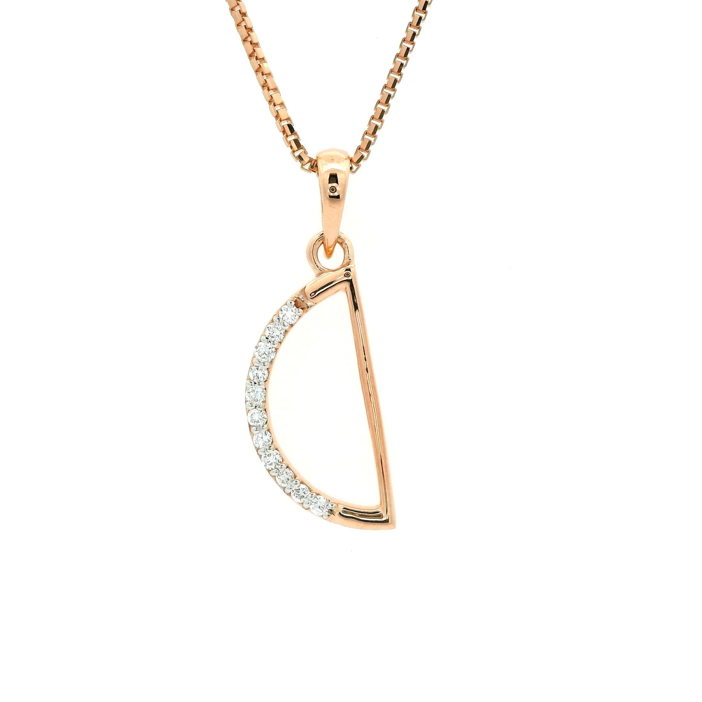 Elegant Rose Gold Pendant