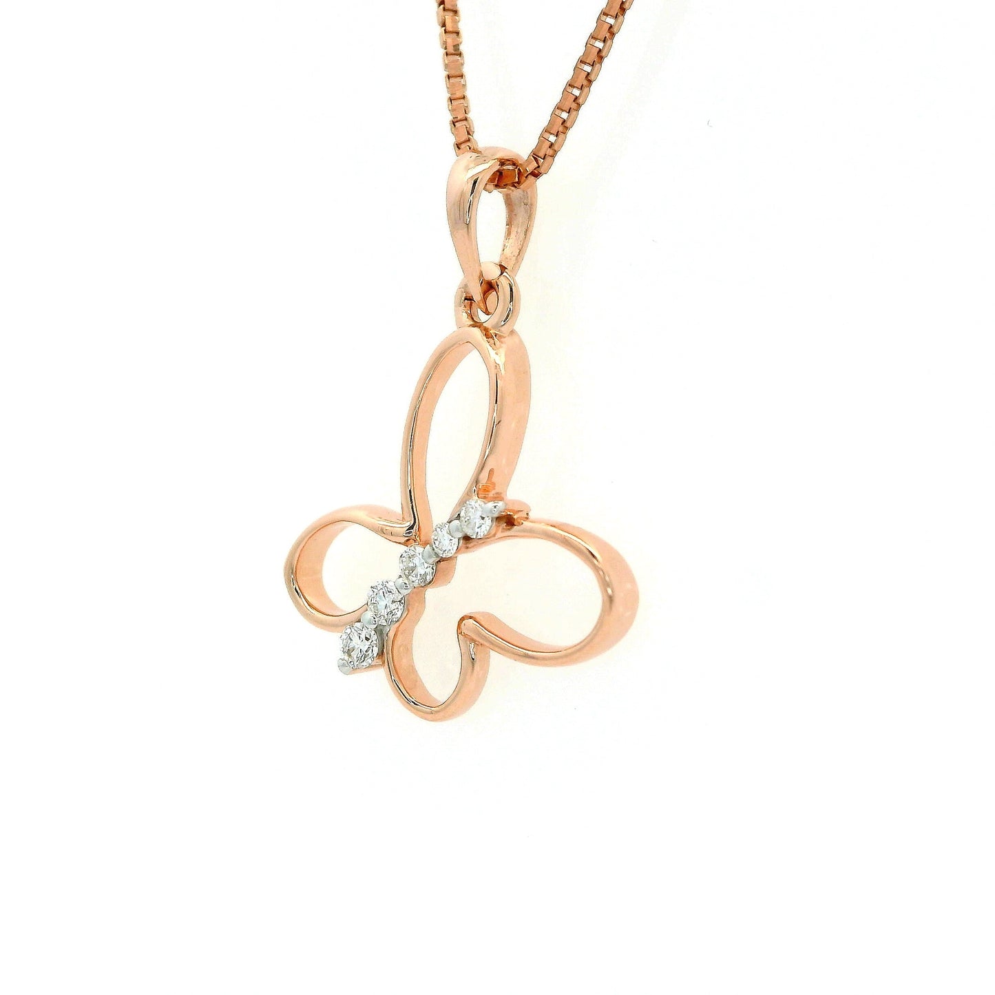 Elegant Butterfly Pendant Necklace