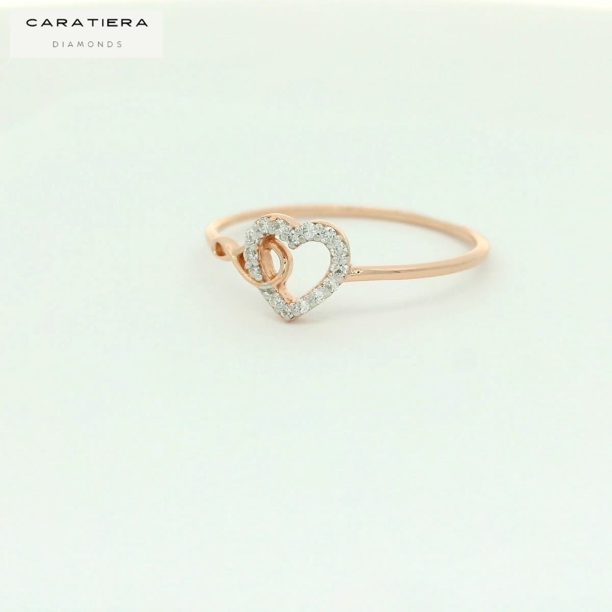 Elegant Geometric Diamond Ring