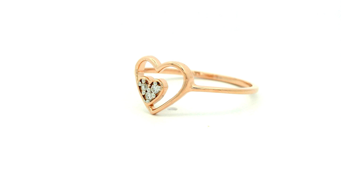 Elegant Heart-Shaped Ring