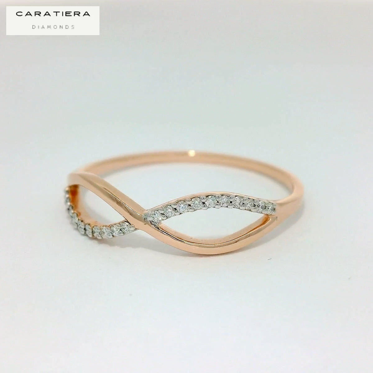 Elegant Infinity Diamond Ring