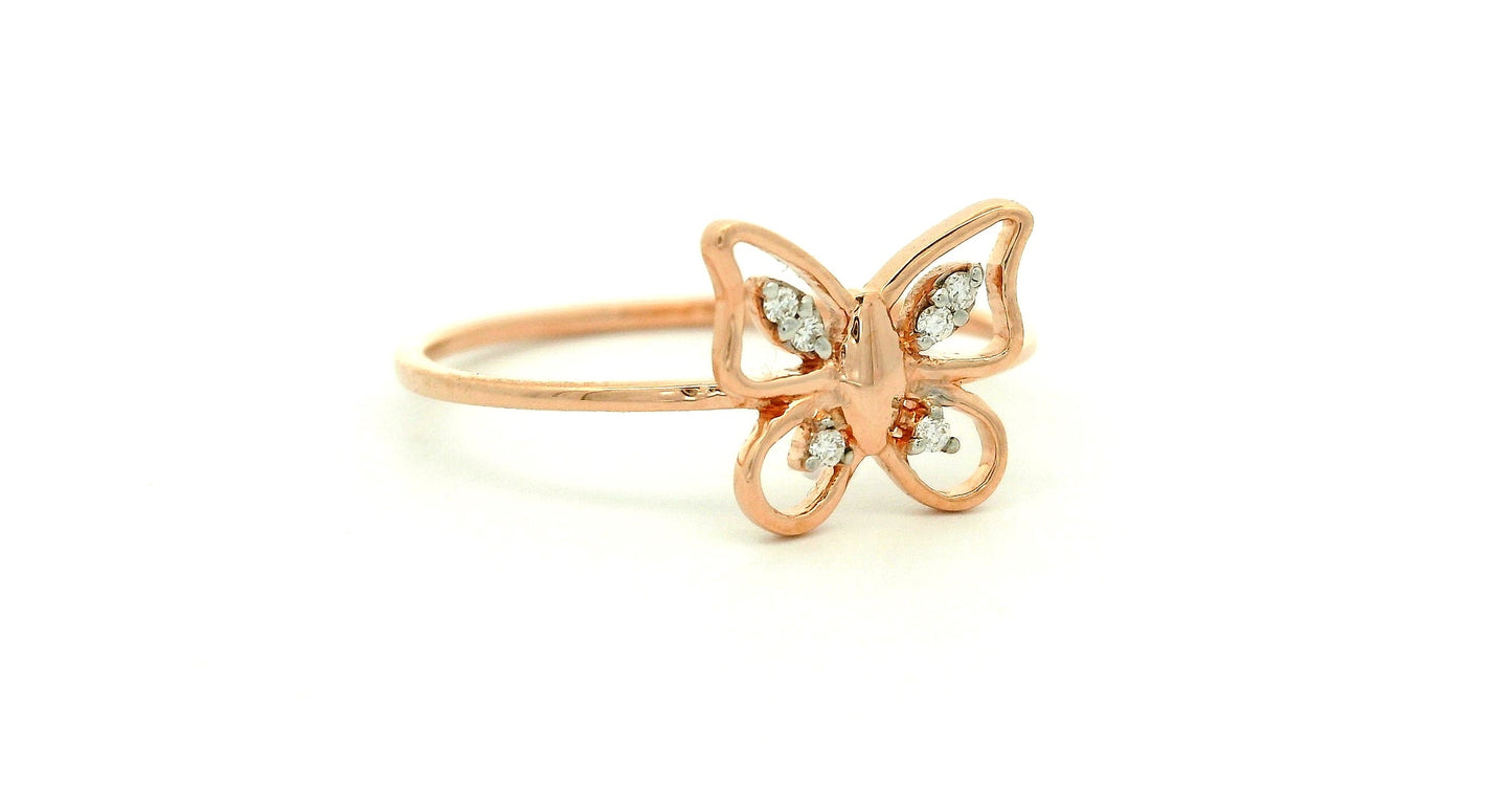 Elegant Butterfly Ring