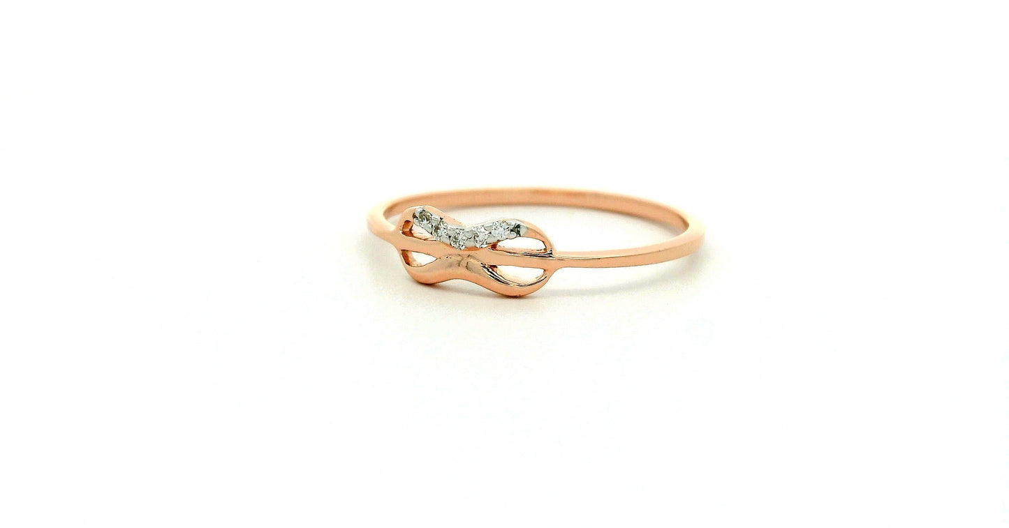 Elegant Bow Design Ring