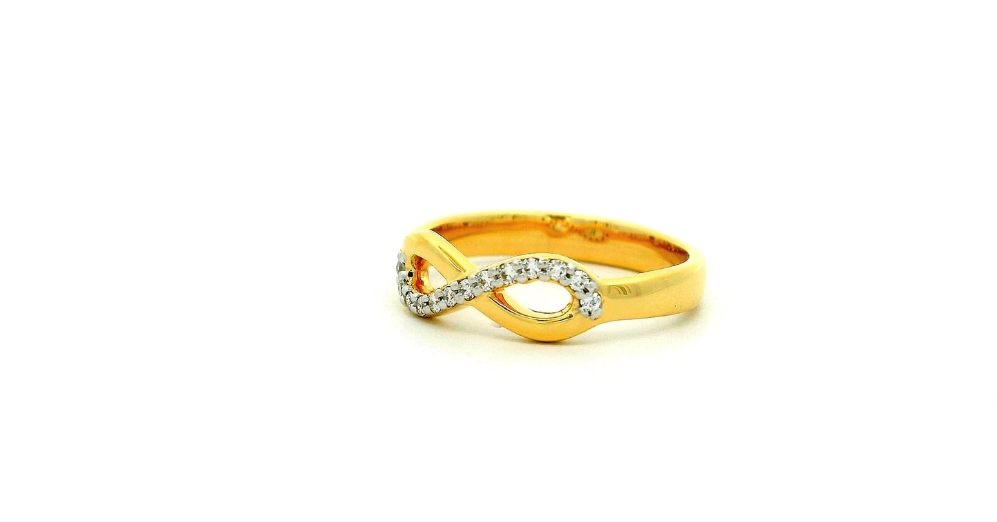 Elegant Infinity Ring