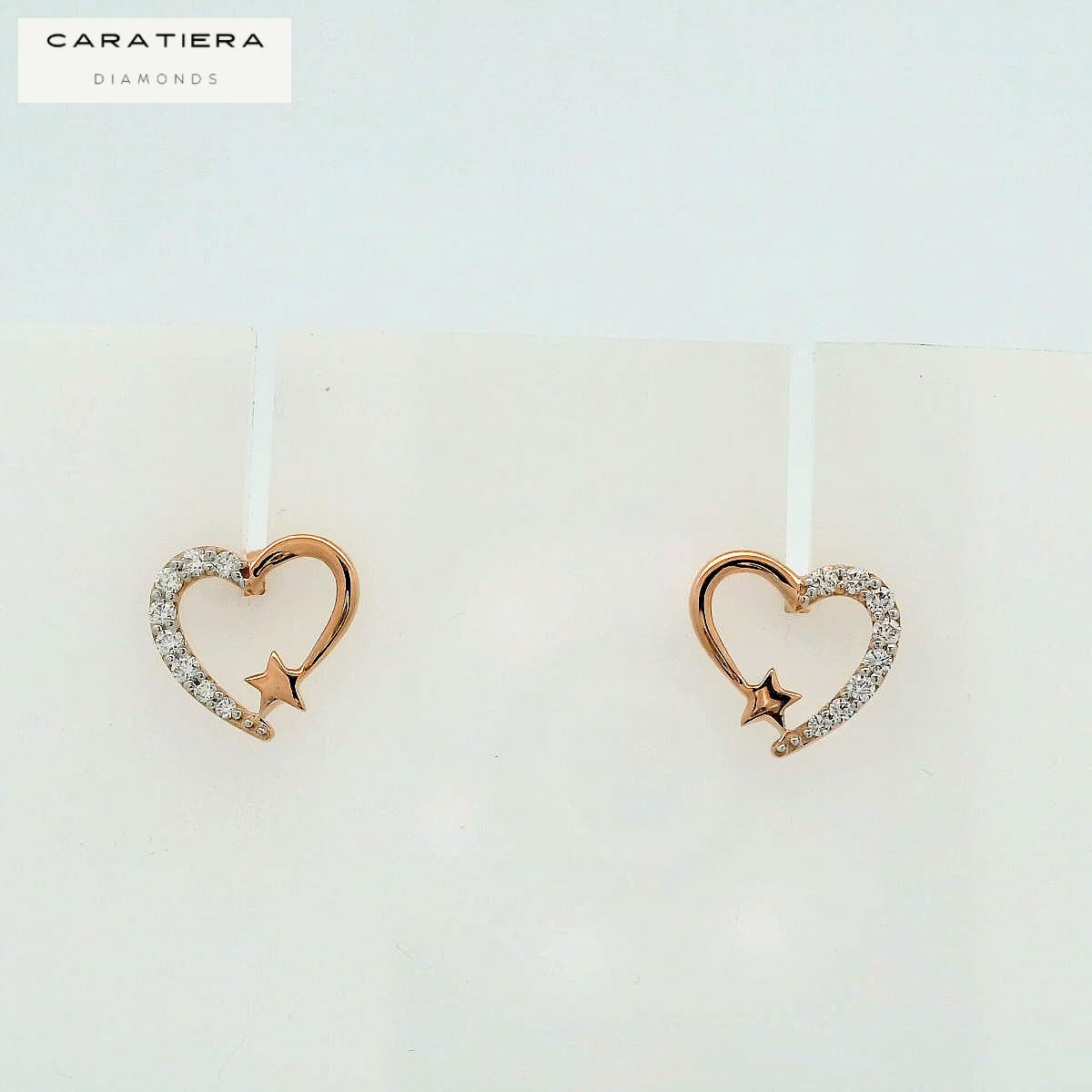 Elegant Heart-Shaped Earrings