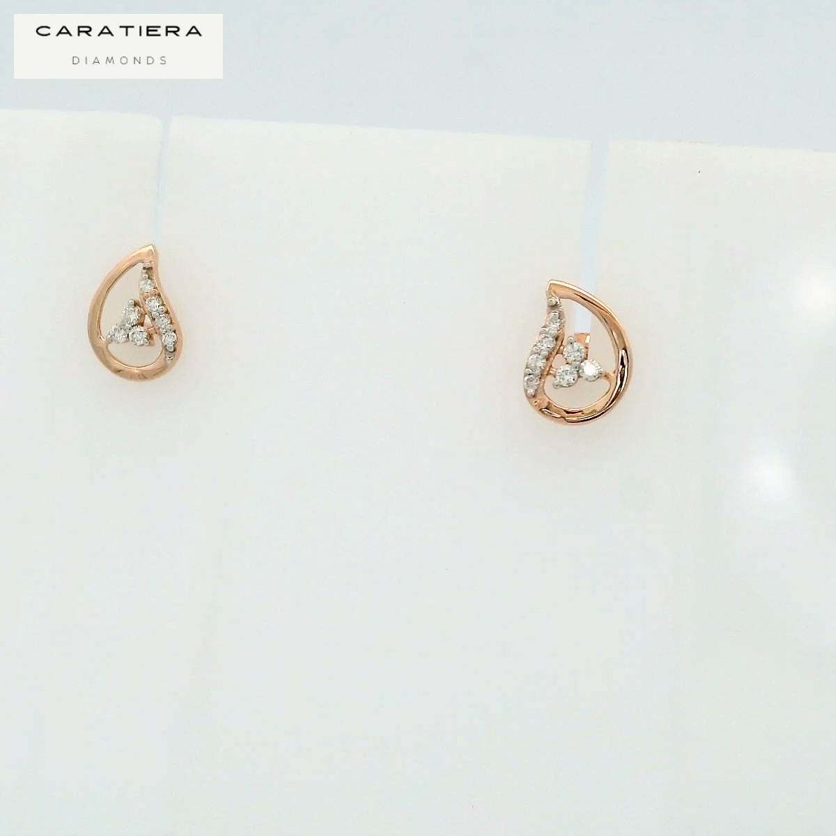 Elegant Diamond Drop Earrings