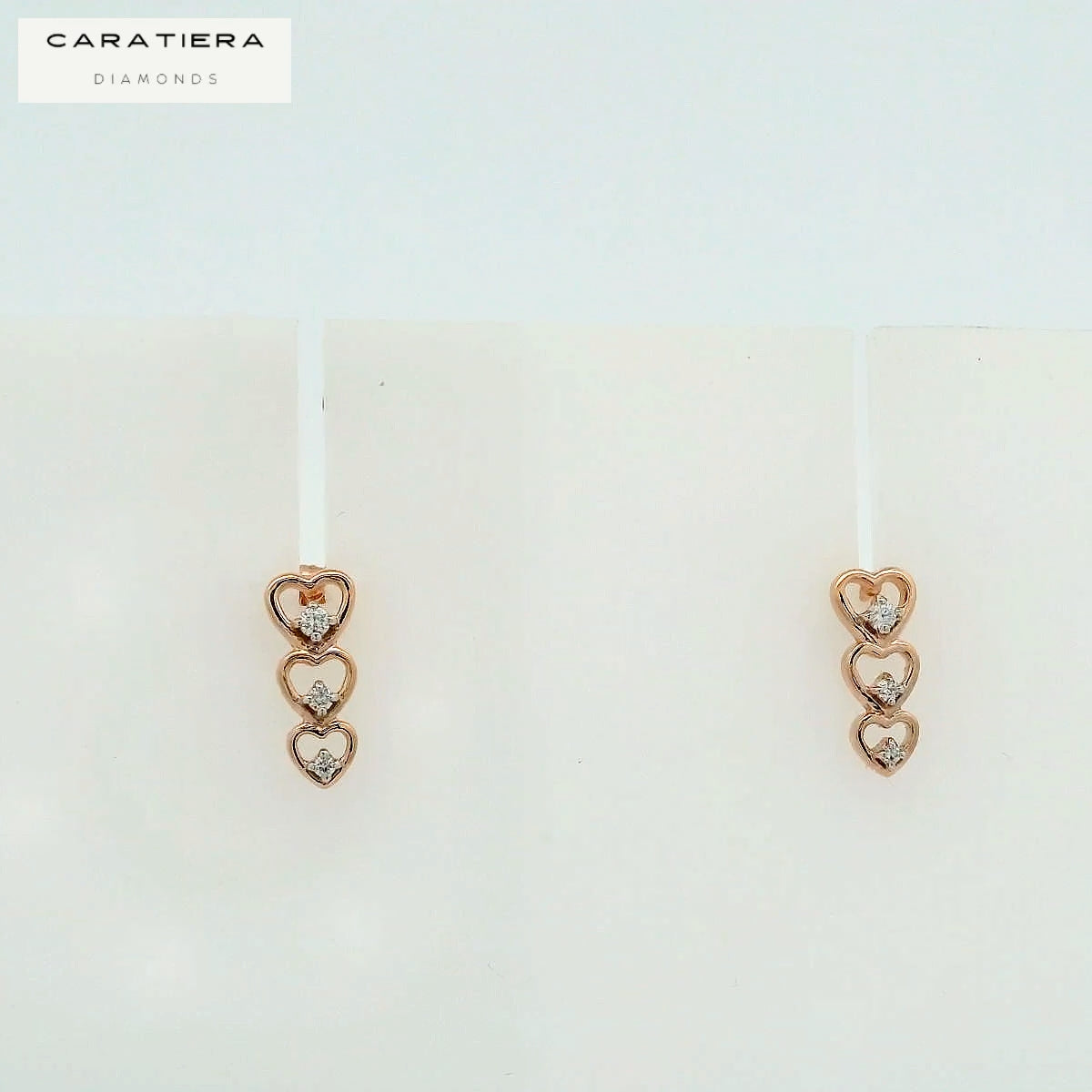 Elegant Heart-Shaped Earrings