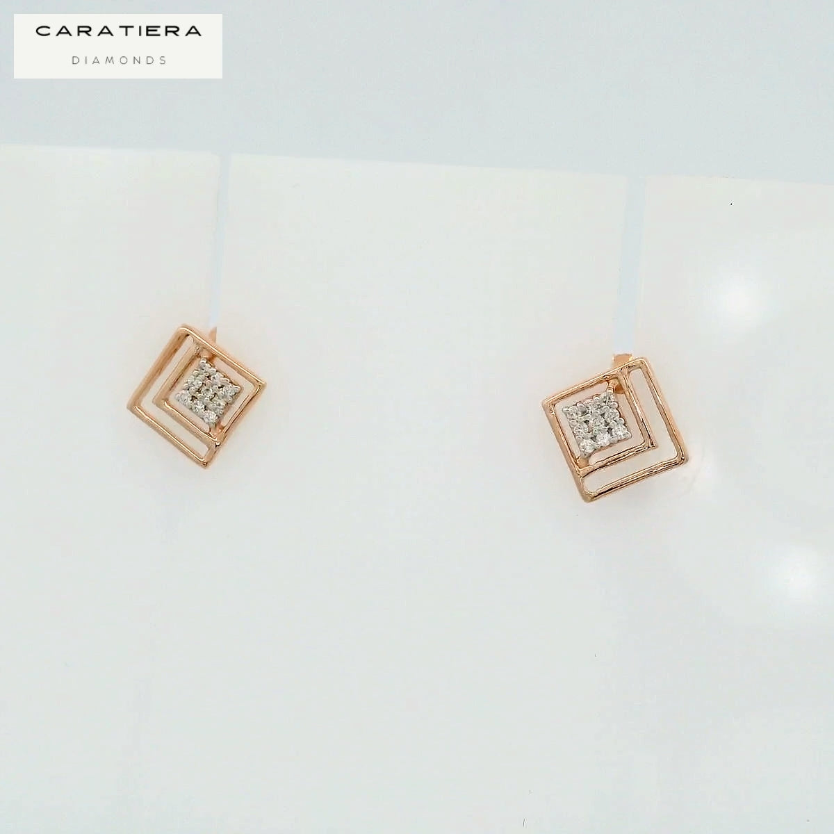 Elegant Rose Gold Earrings