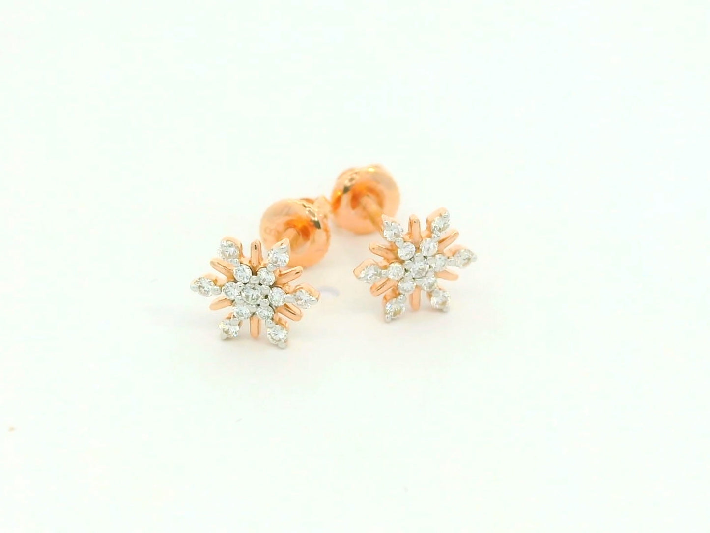 Elegant Rose Gold Earrings