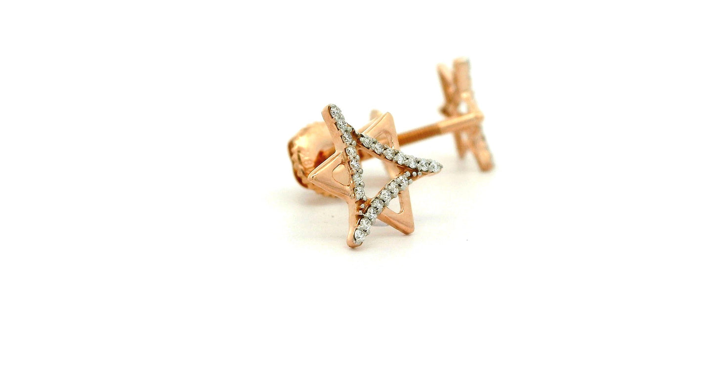 Elegant Star-Shaped Earrings