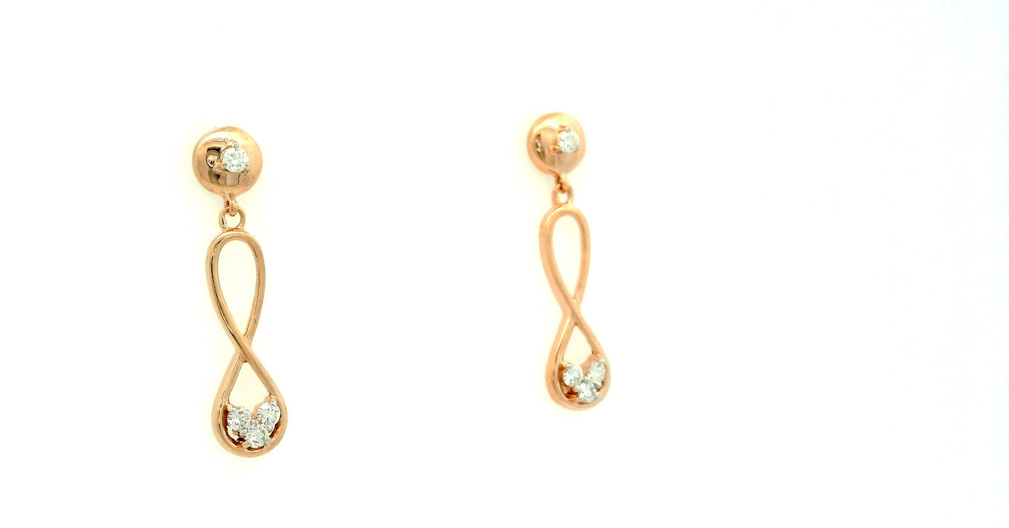 Elegant Infinity Earrings