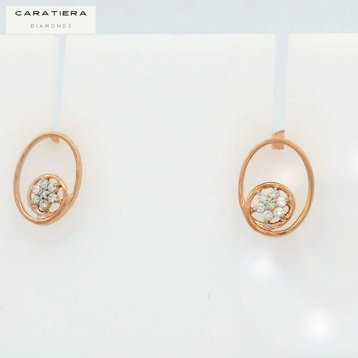 Elegant Rose Gold Earrings