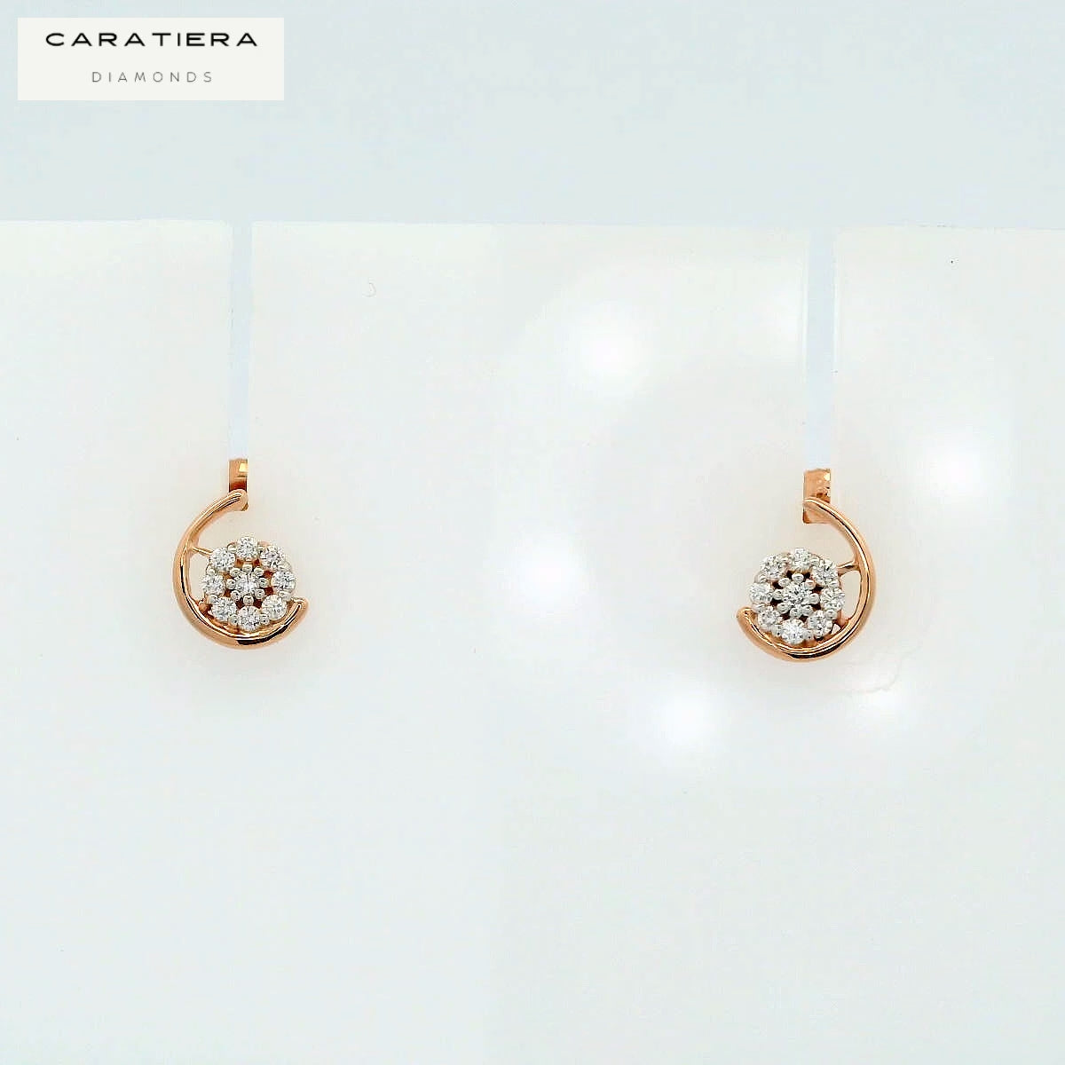 Elegant Rose Gold Earrings