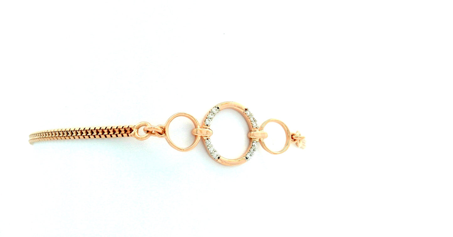 Elegant Rose Gold Bracelet