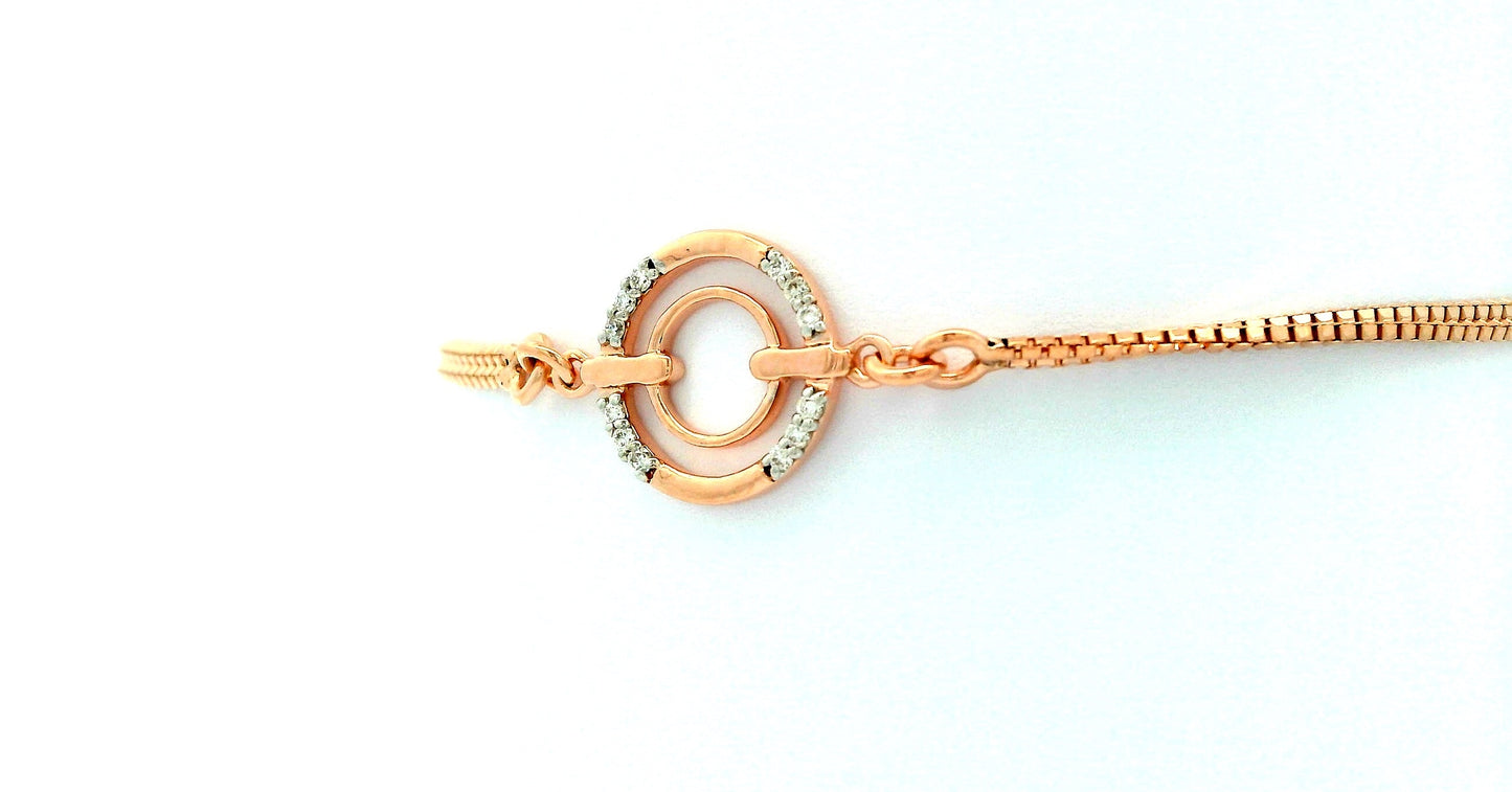 Elegant Rose Gold Bracelet