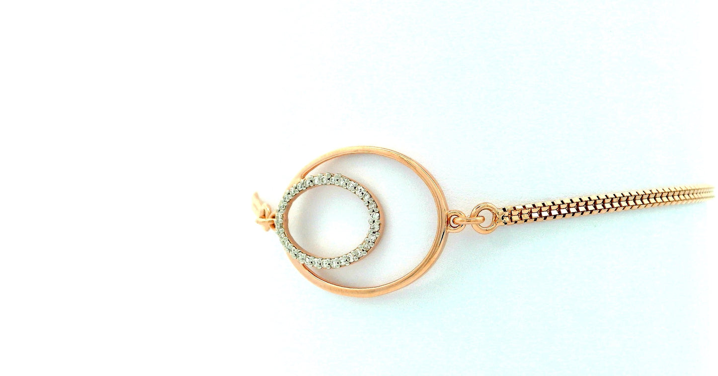 Elegant Rose Gold Bracelet