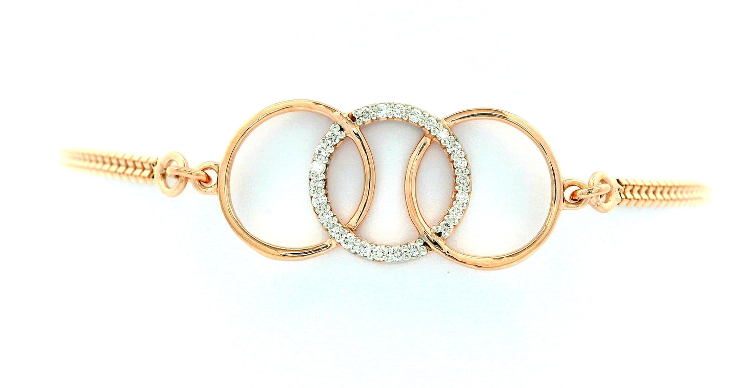 Elegant Rose Gold Bracelet