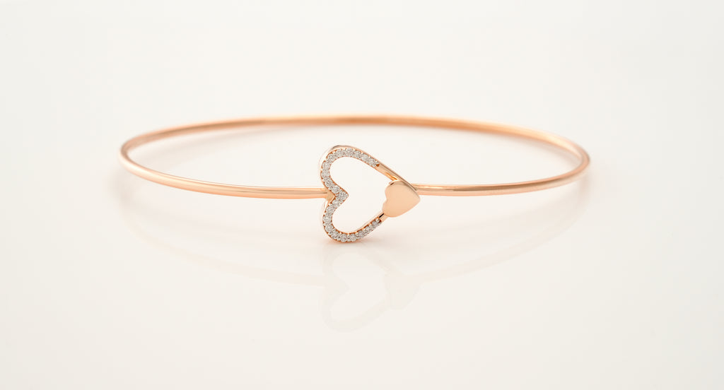 Heart of 21 Diamond Bangle -PBD