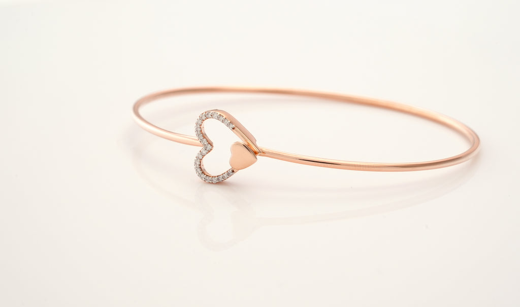 Heart of 21 Diamond Bangle -PBD