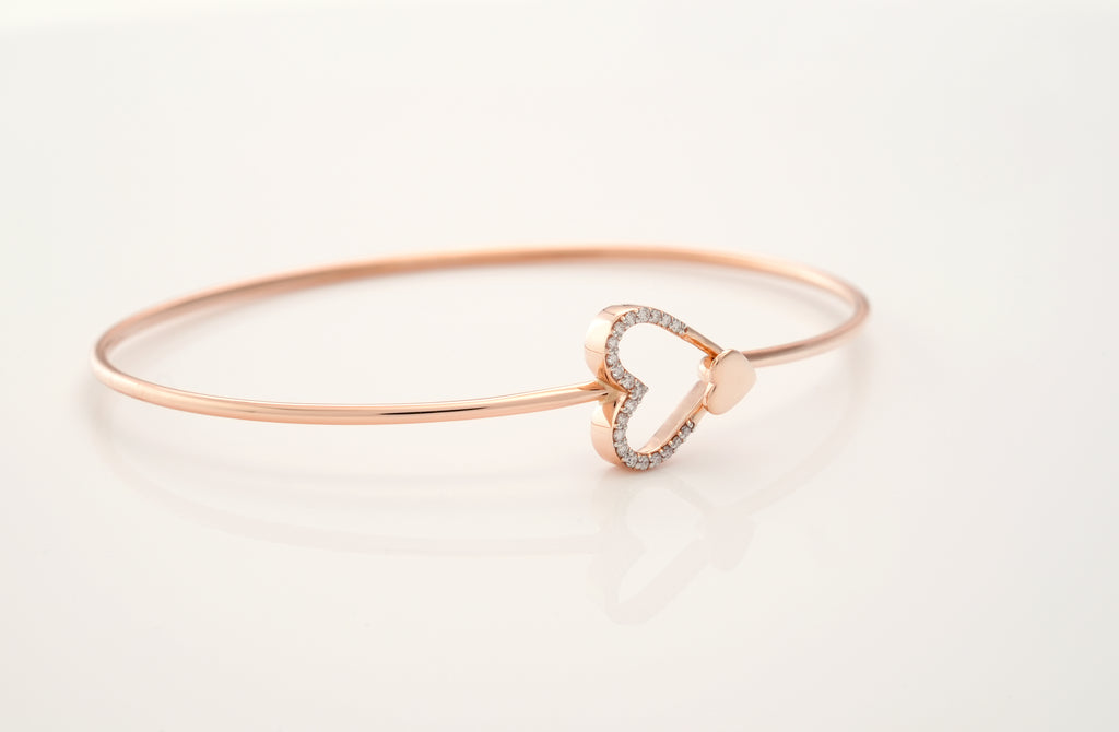 Heart of 21 Diamond Bangle -PBD