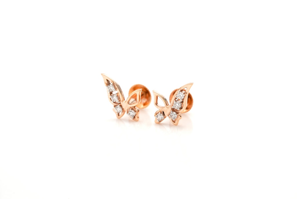 Butterfly  Earrings -STDD391