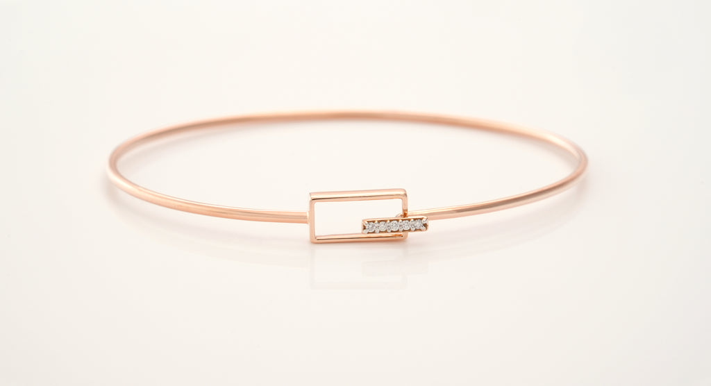 Elegant Rectangle  bangles  -PBD