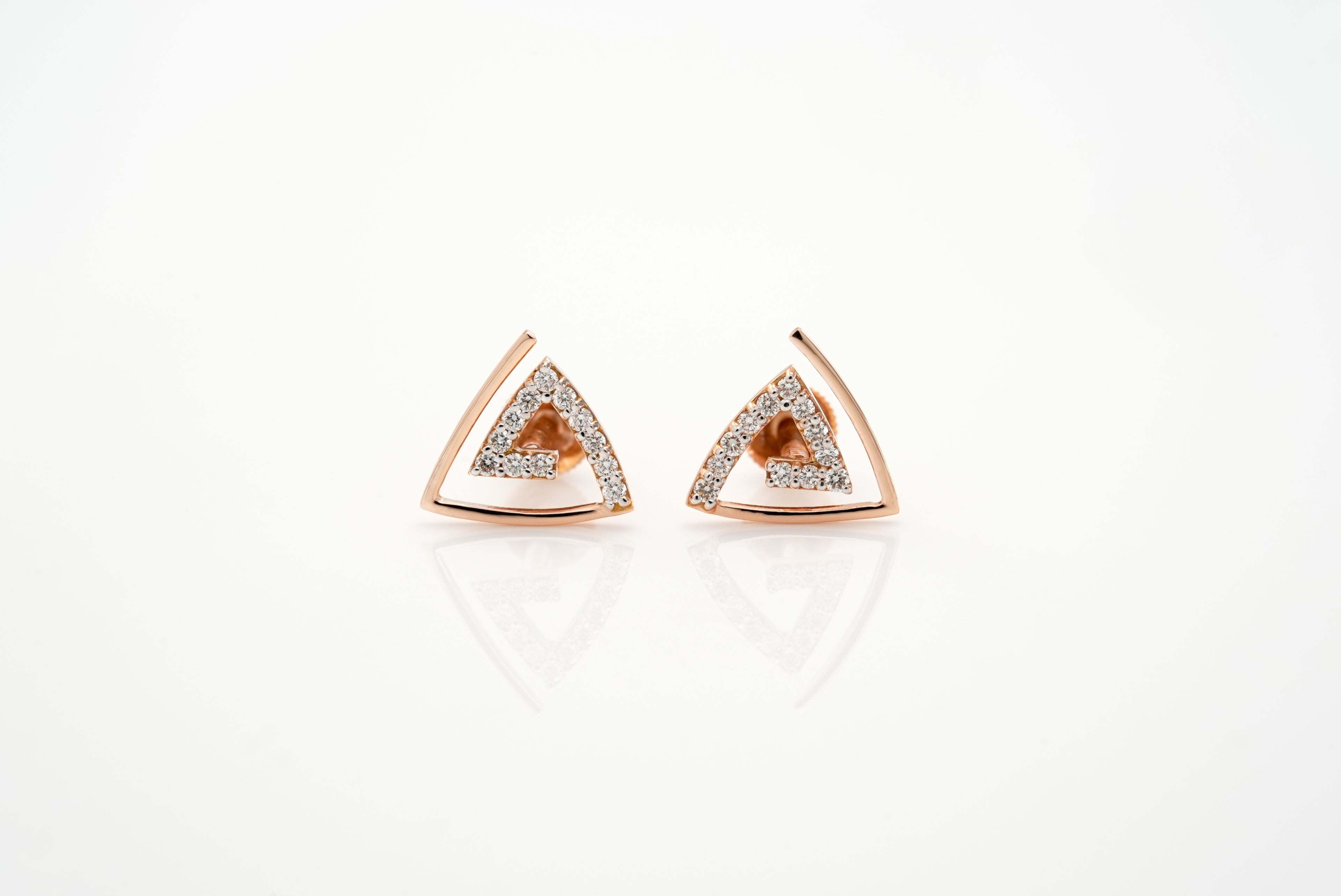 Diamond Prism Earrings - STDD586