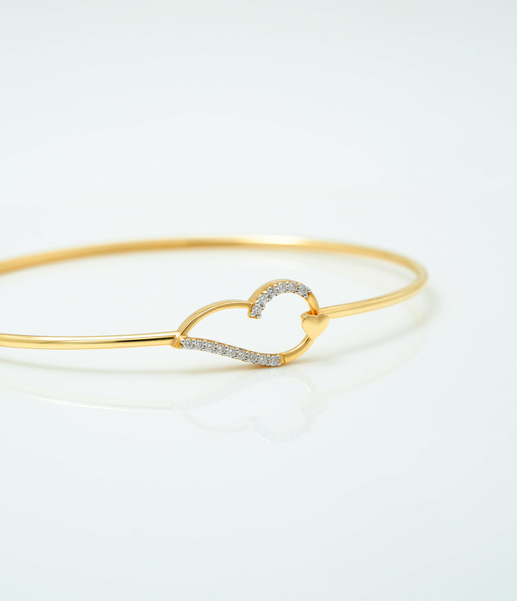 Diamond Embrace Bangle - PBD50
