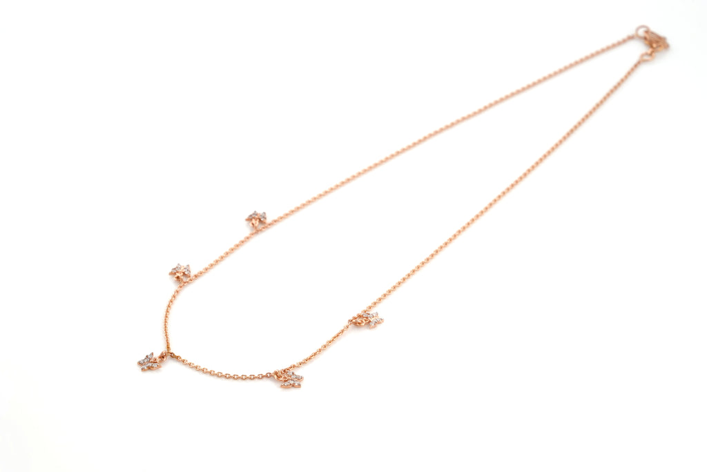 Butterfly charms Necklace  - NCD