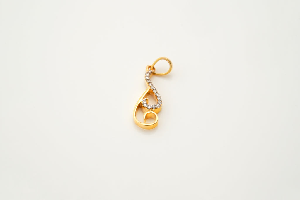 Henna Bloom Pendants   -PND148