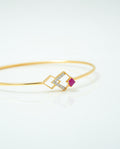 Ruby Royale Lock Bangle - CPBD22R