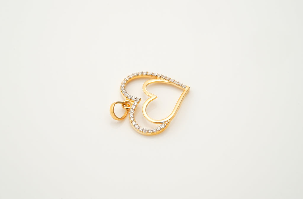 Twin Flame Sparkle Pendants  - PND197