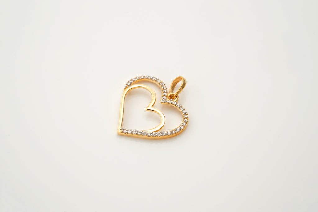 Twin Flame Sparkle Pendants  - PND197