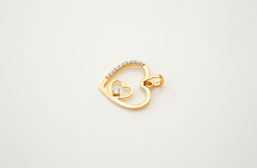 Diamond Soulmates Pendants  -PND282