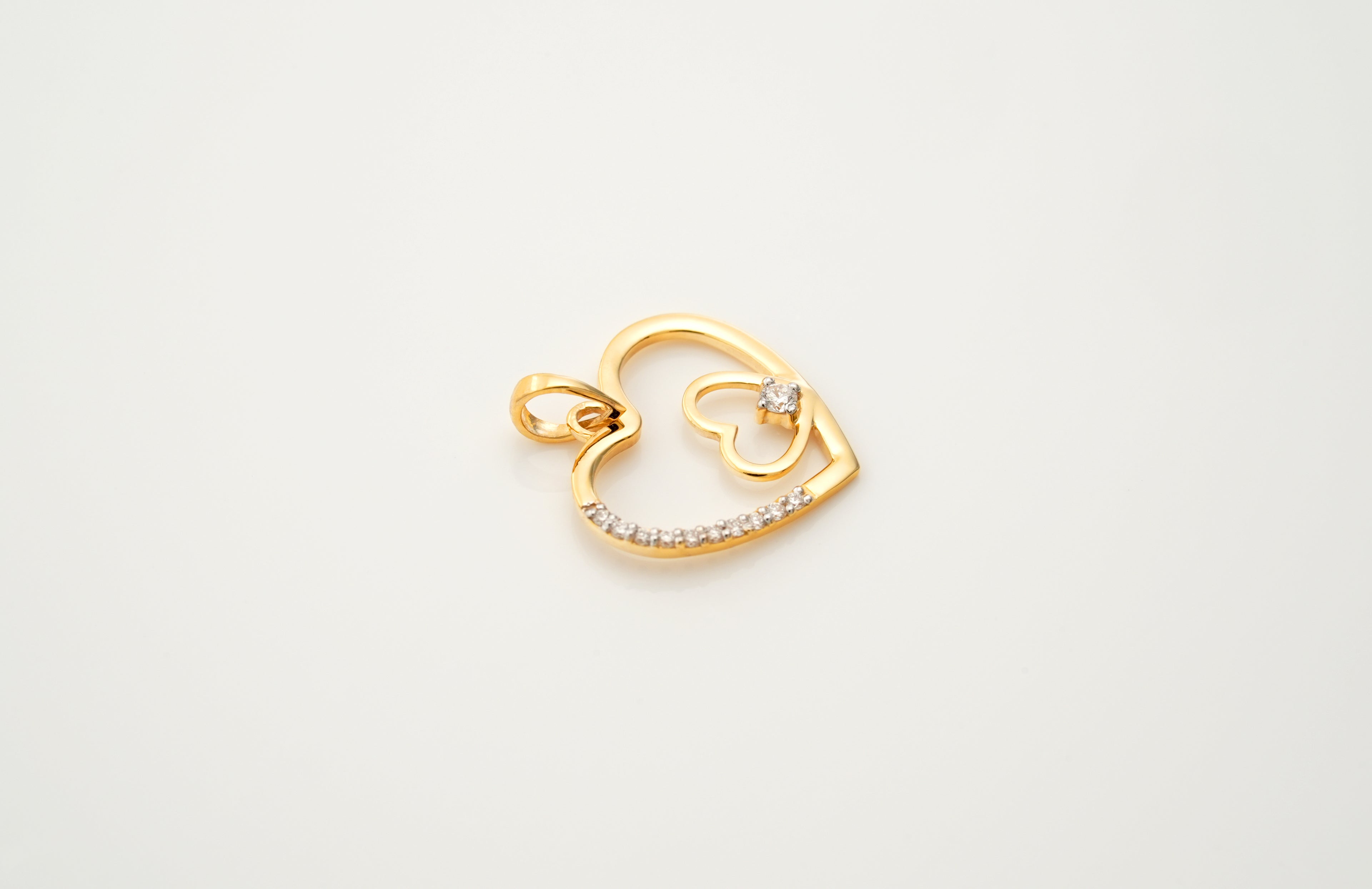 Diamond Soulmates Pendants  -PND282