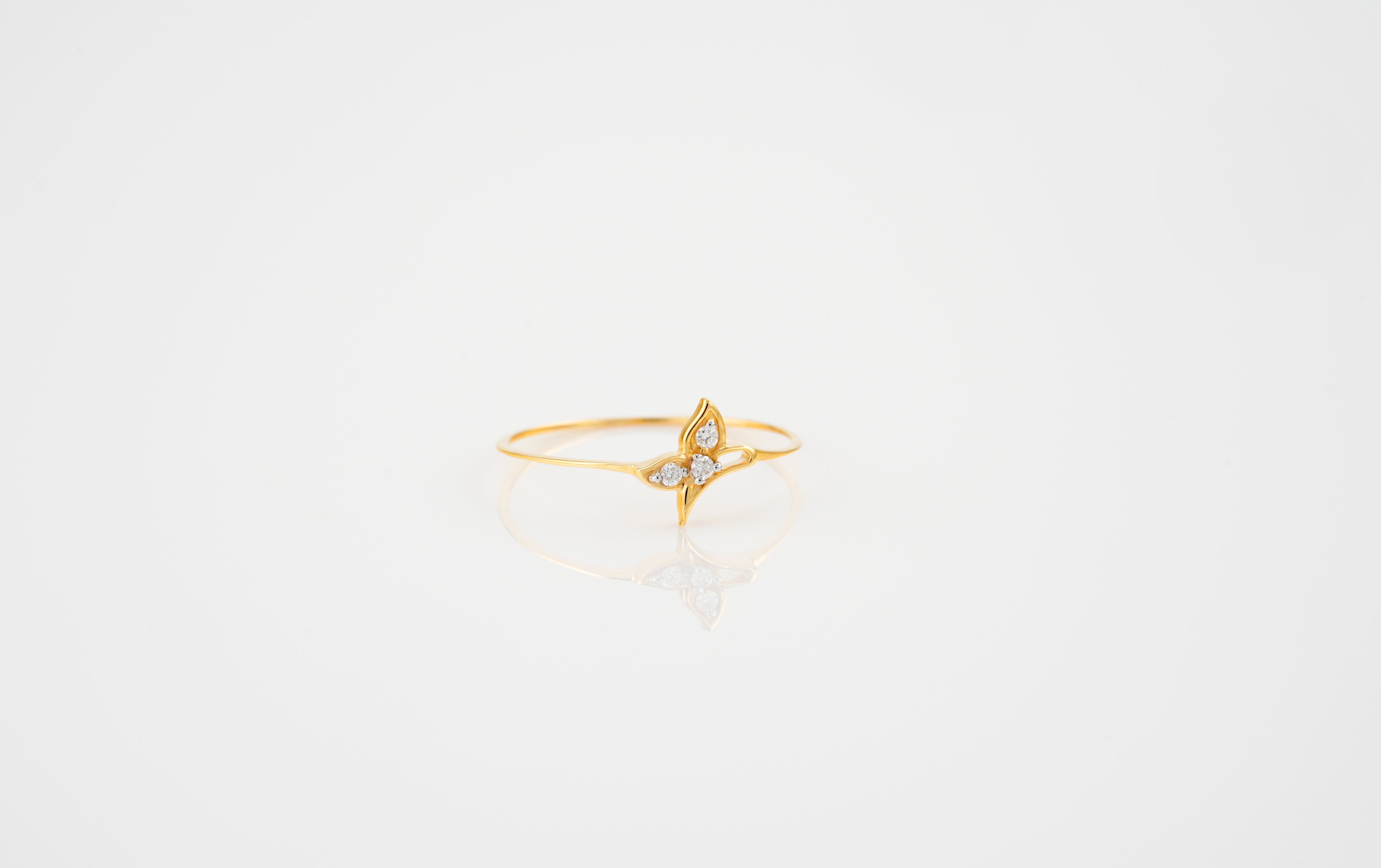 Butterfly Trio Ring  -RGD