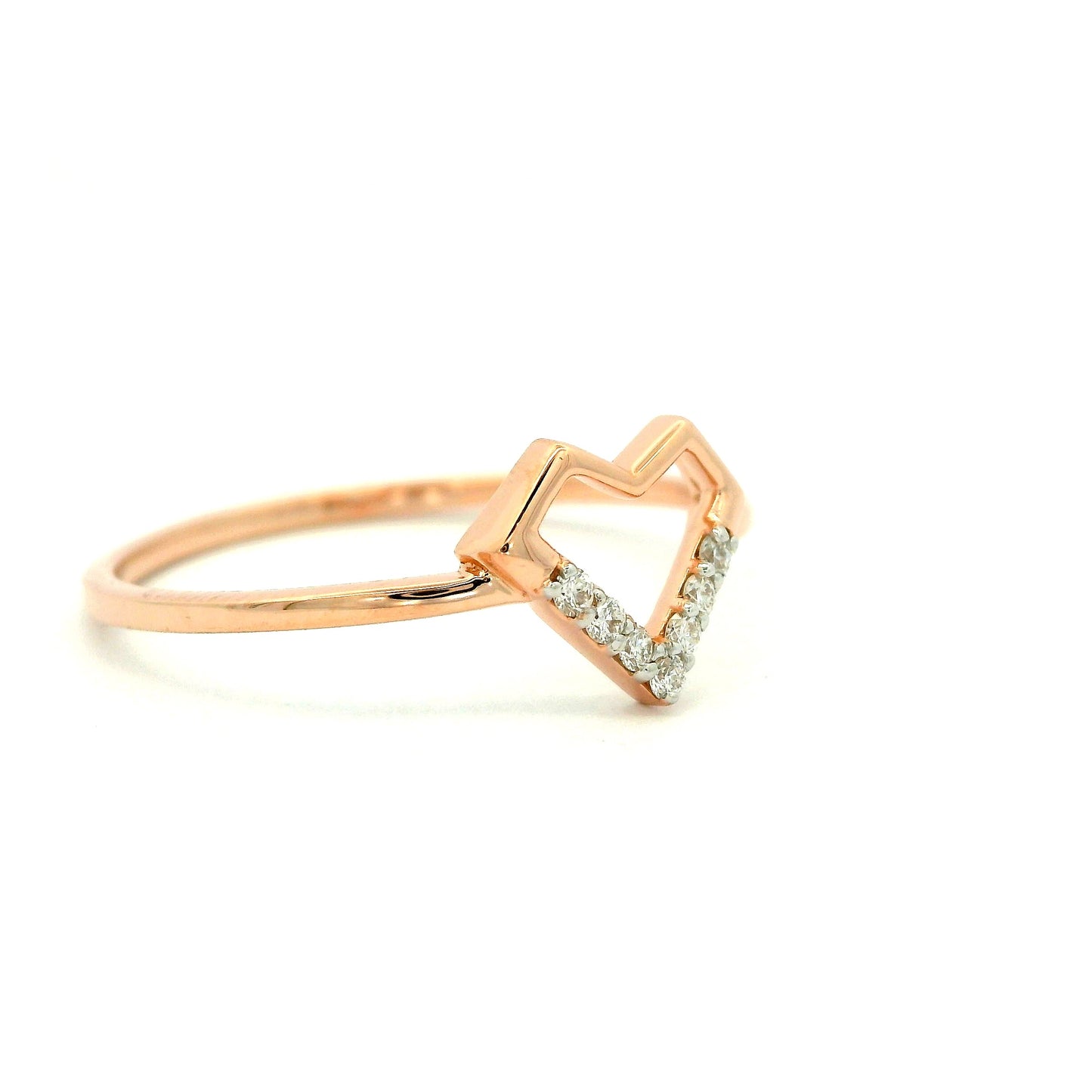Elegant Heart-Shaped Ring