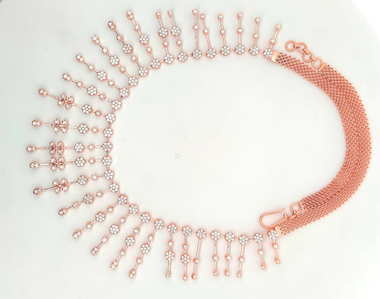 Elegant Rose Gold Necklace