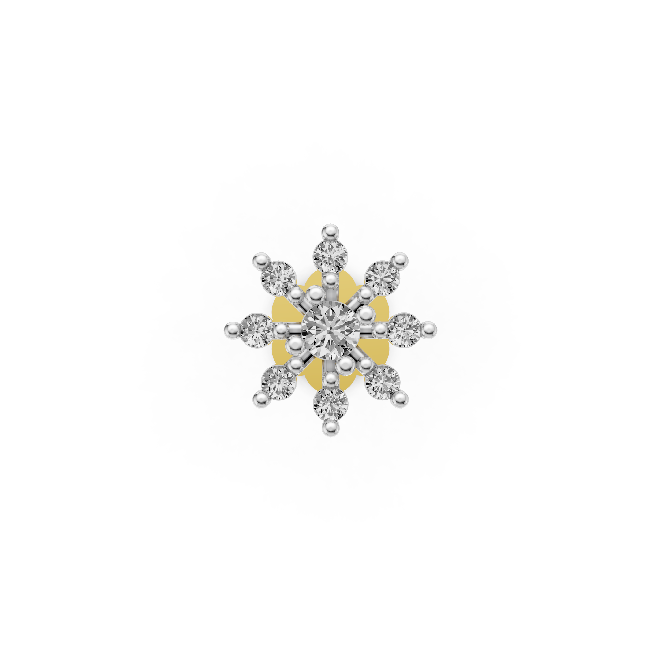 Starlight Blossom Nose pin  -NPD231