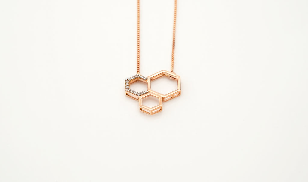 Honeycomb Harmony Pendants  -PDH29