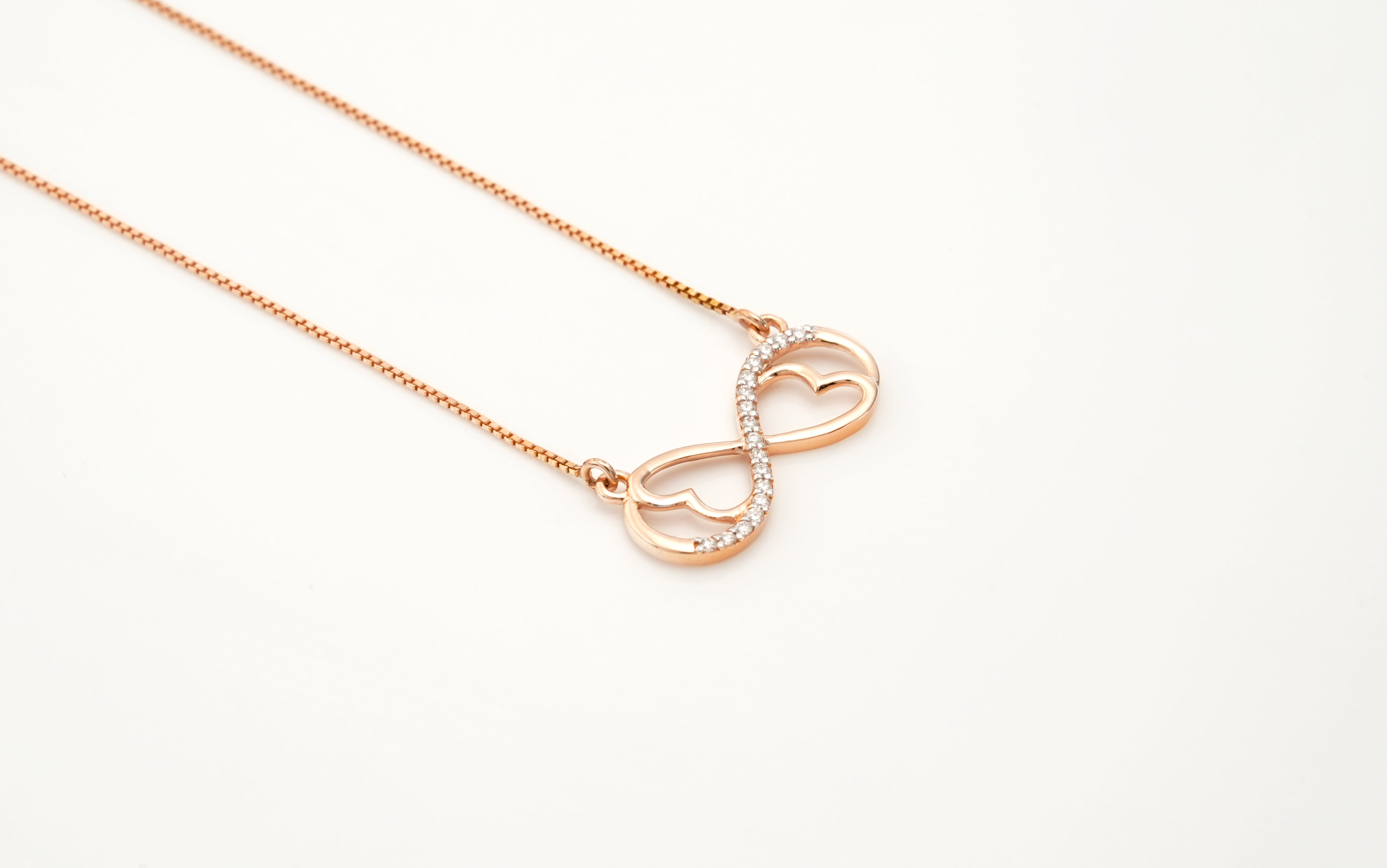 Diamond Infinity Love Pendants - PDH23
