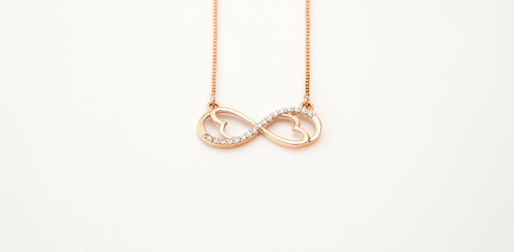 Diamond Infinity Love Pendants - PDH23