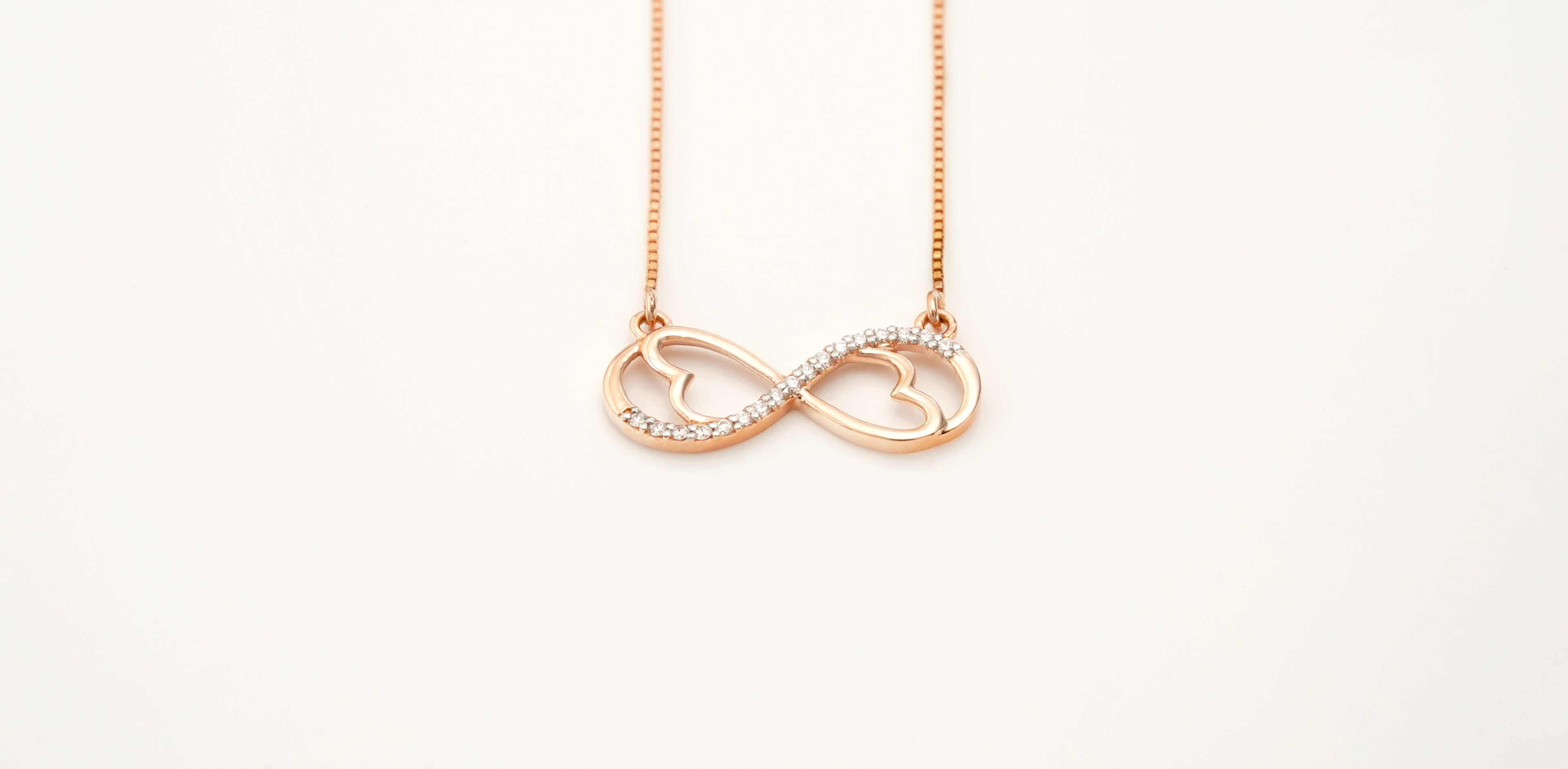 Diamond Infinity Love Pendants - PDH23