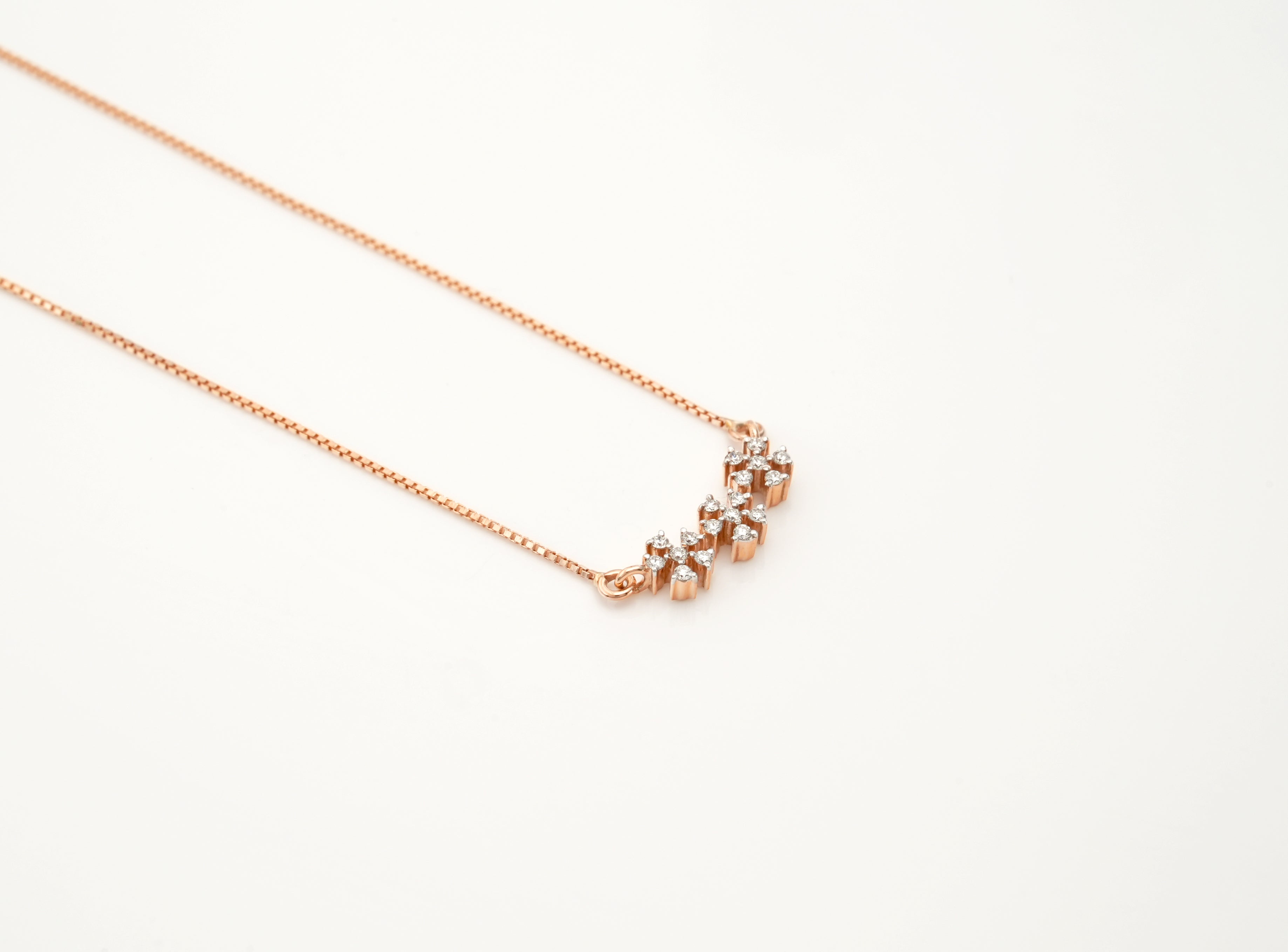 Diamond Starflower Pendants  -PDH45
