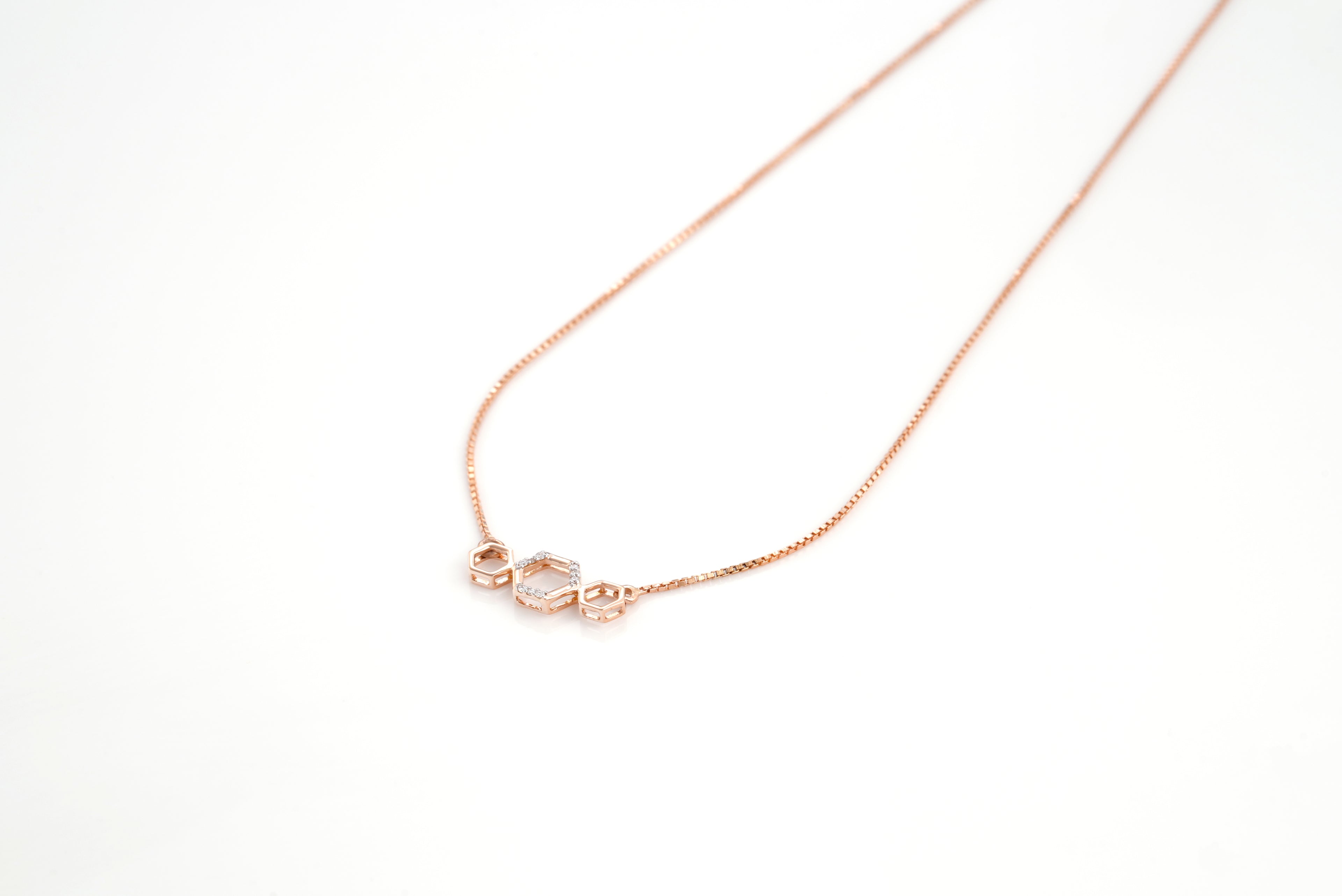 Hexa Trinity Necklace - PND