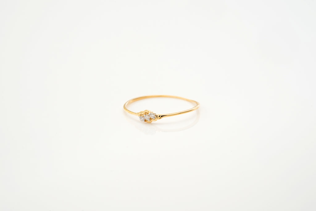 Trinity Line Rings  - RGD795