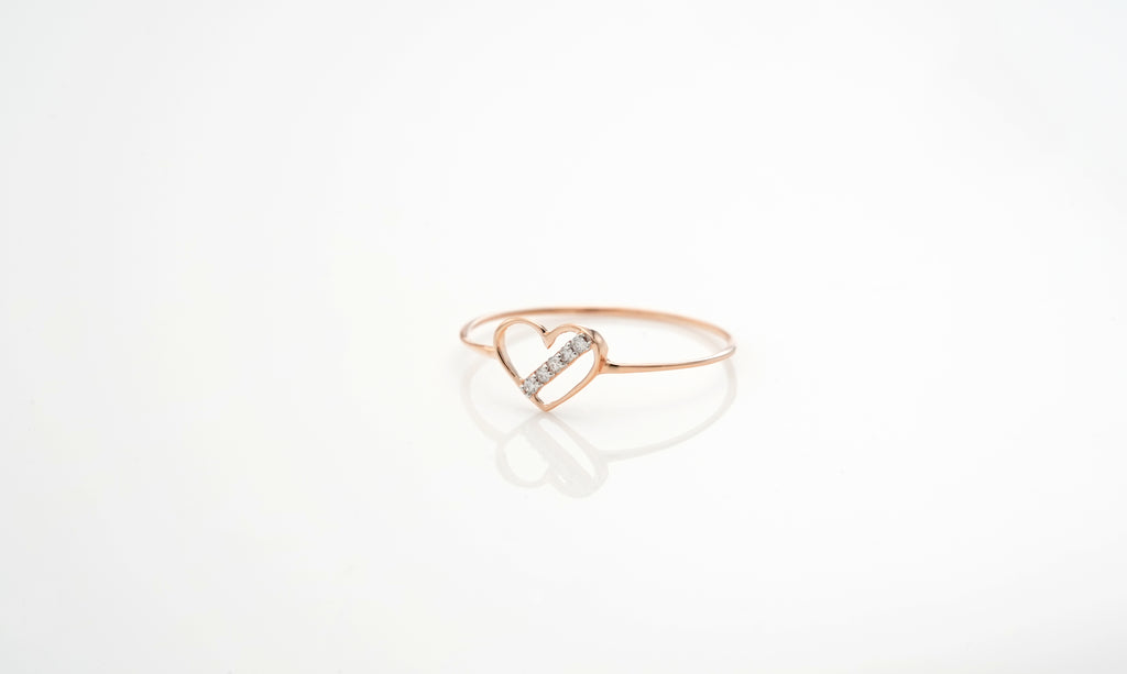 Heart Five Ring  -RGD