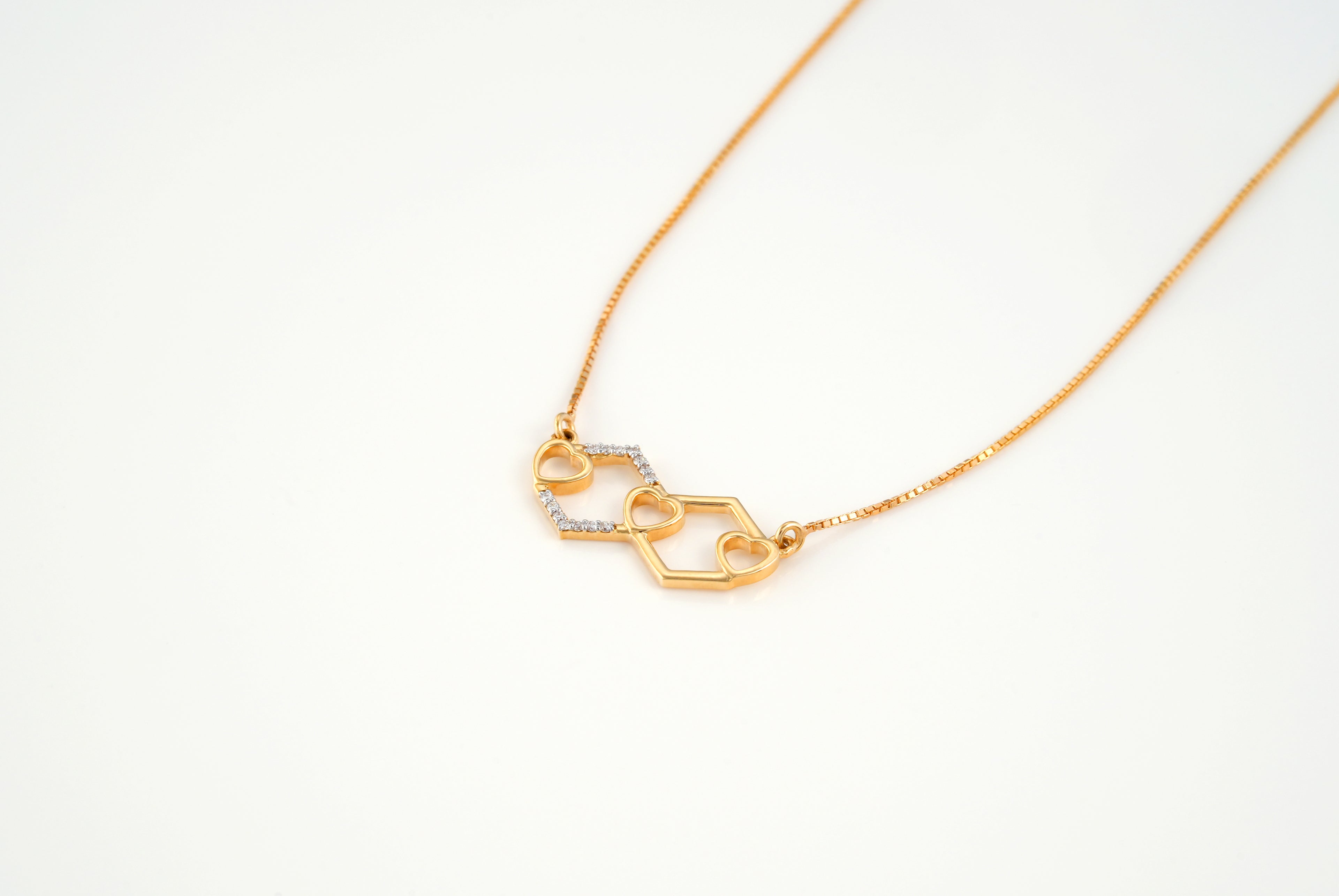 HexaHeart Glow Necklace - PND