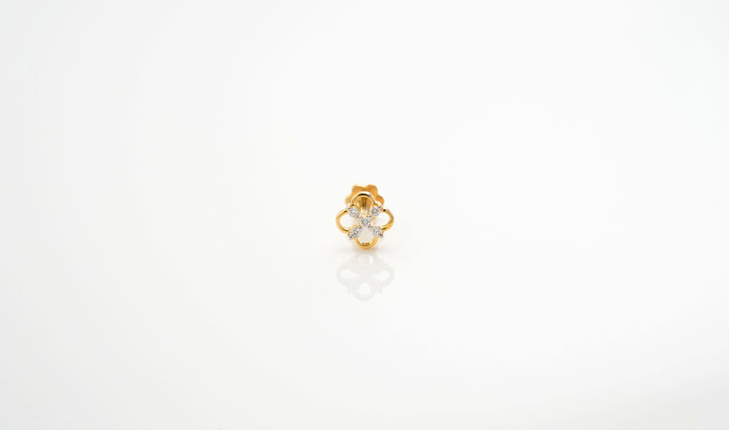 Golden Clover nosepin  - NSTDD79